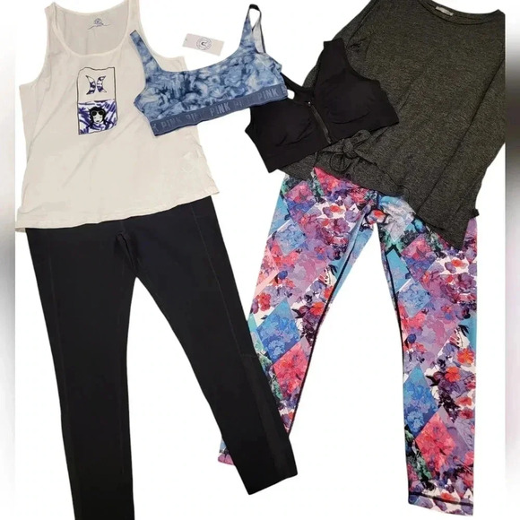 Athletic 6 Piece Bundle Pink, Modetta, Zara,ect. Size Large - Picture 14 of 14